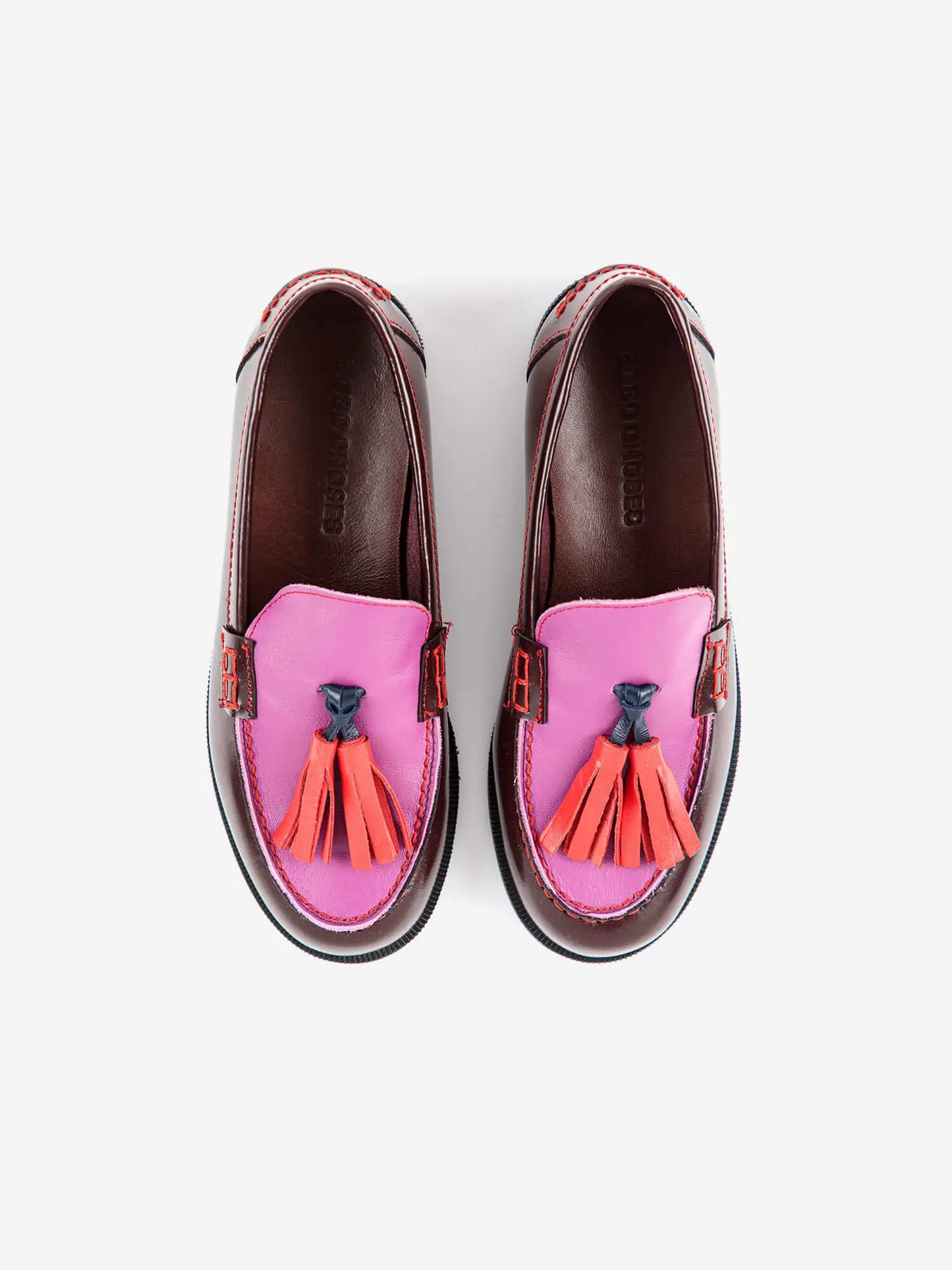 Color Block loafers