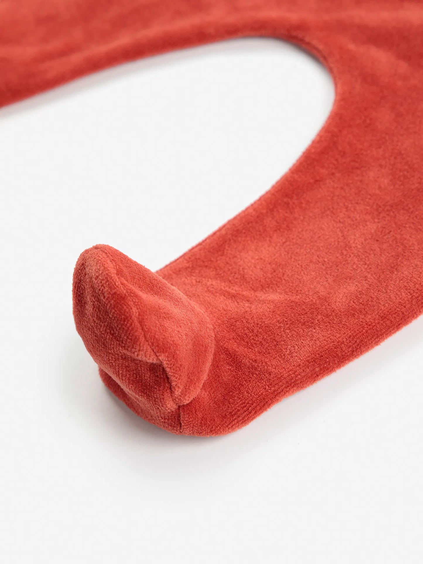 Legging rouge avec pieds Tic Tac Toe
