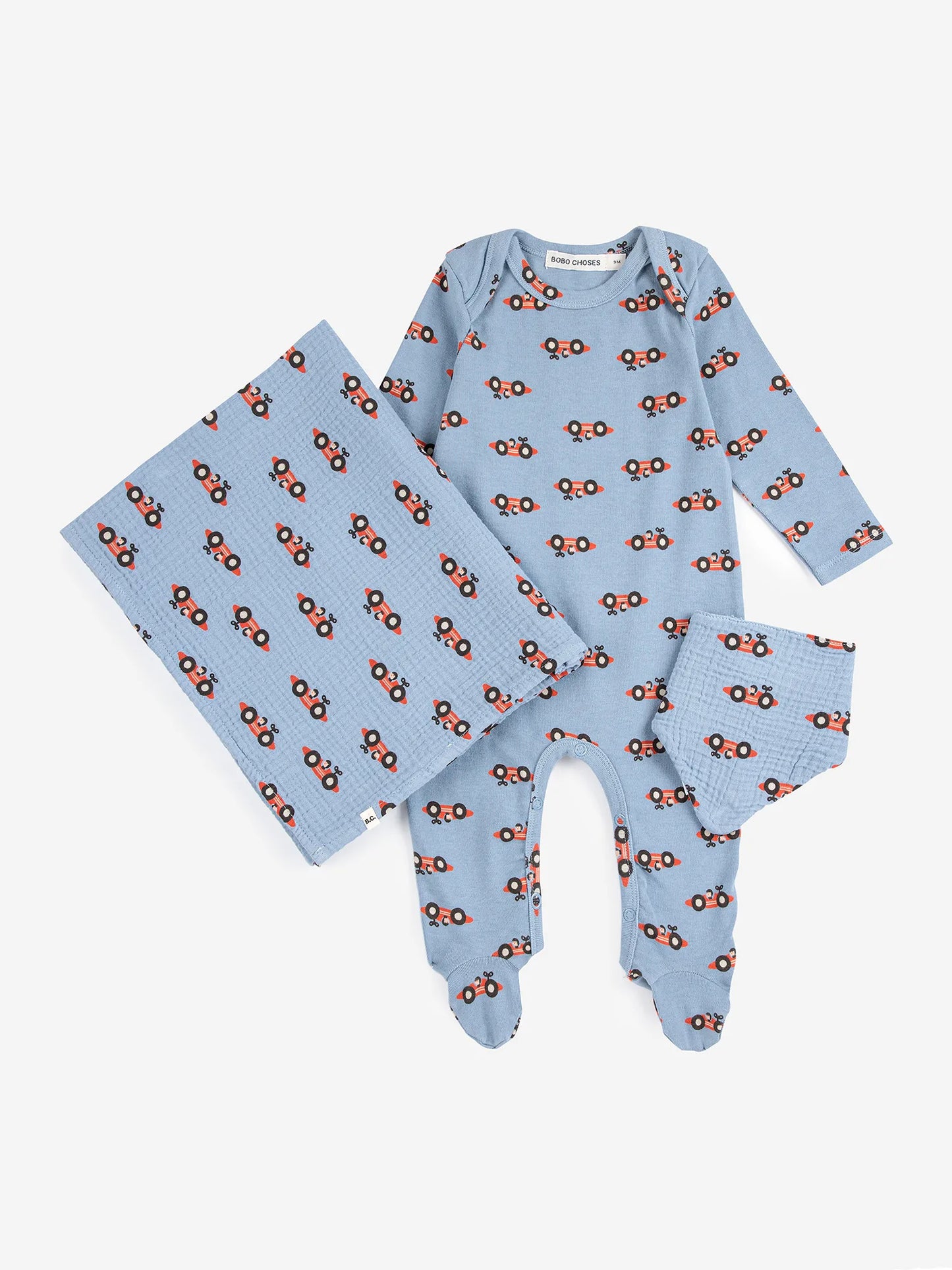 Set de regalo estampado Racing Car