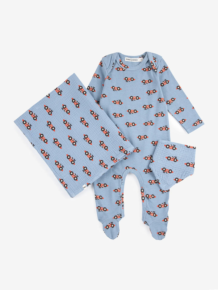 Set de regalo estampado Racing Car