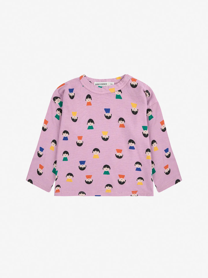 Game Pawns all over T‑shirt look