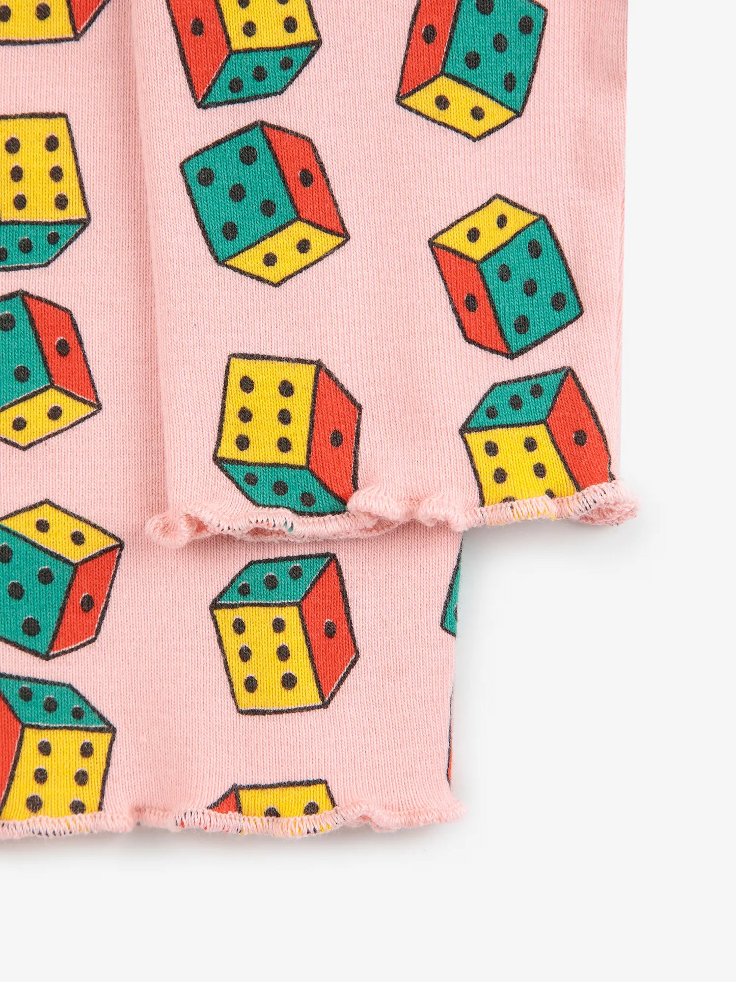 Dices all over T‑shirt look