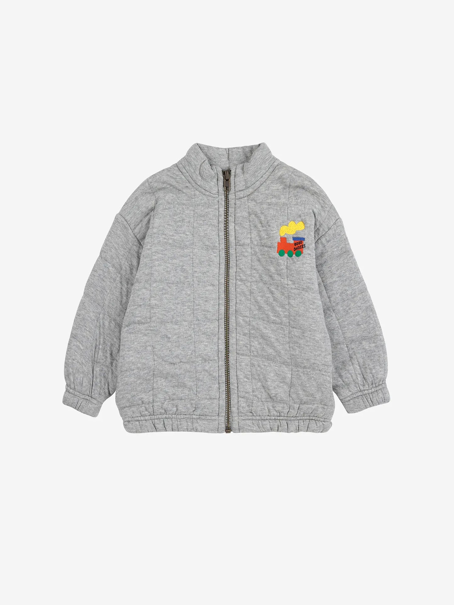 Bobo Choo Choo quilted zipped sweatshirt