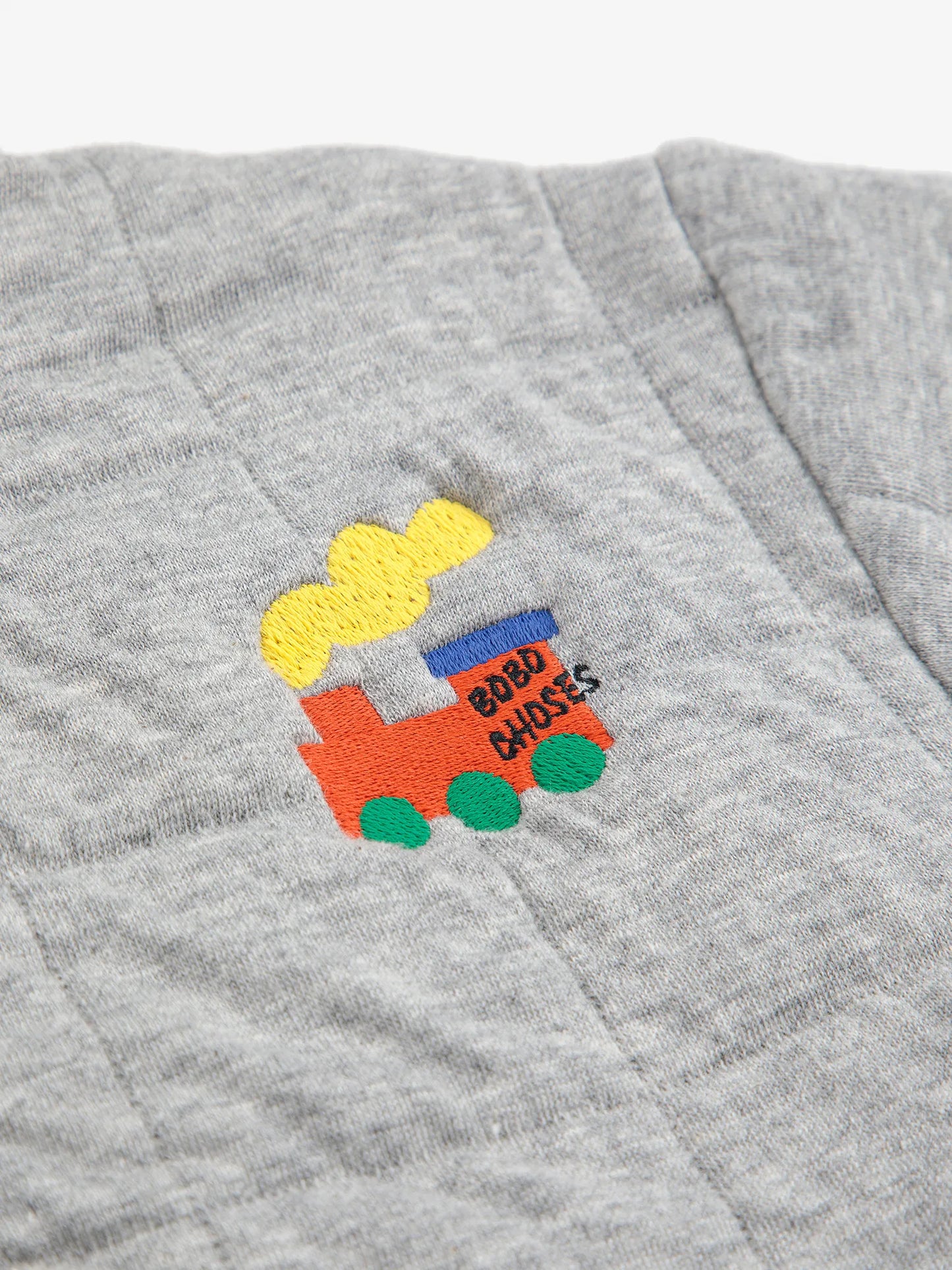 Bobo Choo Choo quilted zipped sweatshirt
