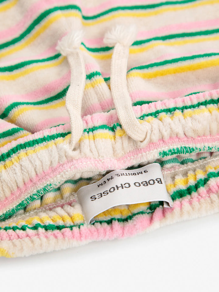 Have Fun striped sweatshirt look