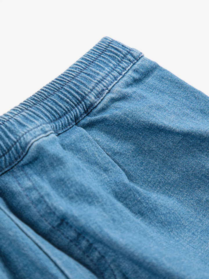 Roll The Dice light denim pants
