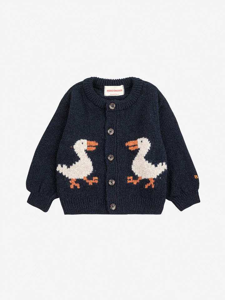 La Oca jacquard cardigan