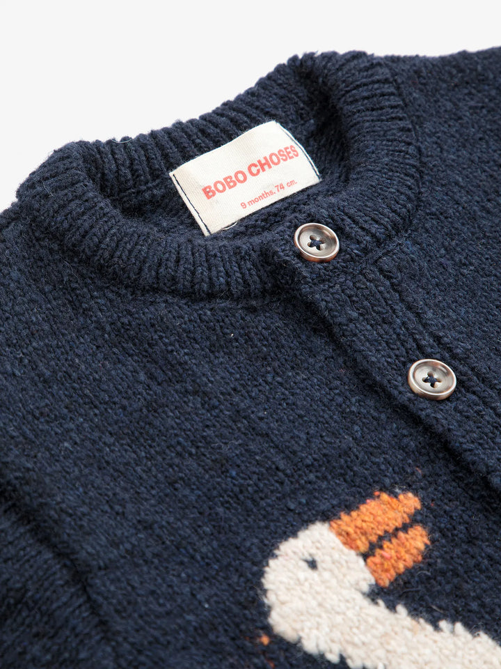 La Oca jacquard cardigan