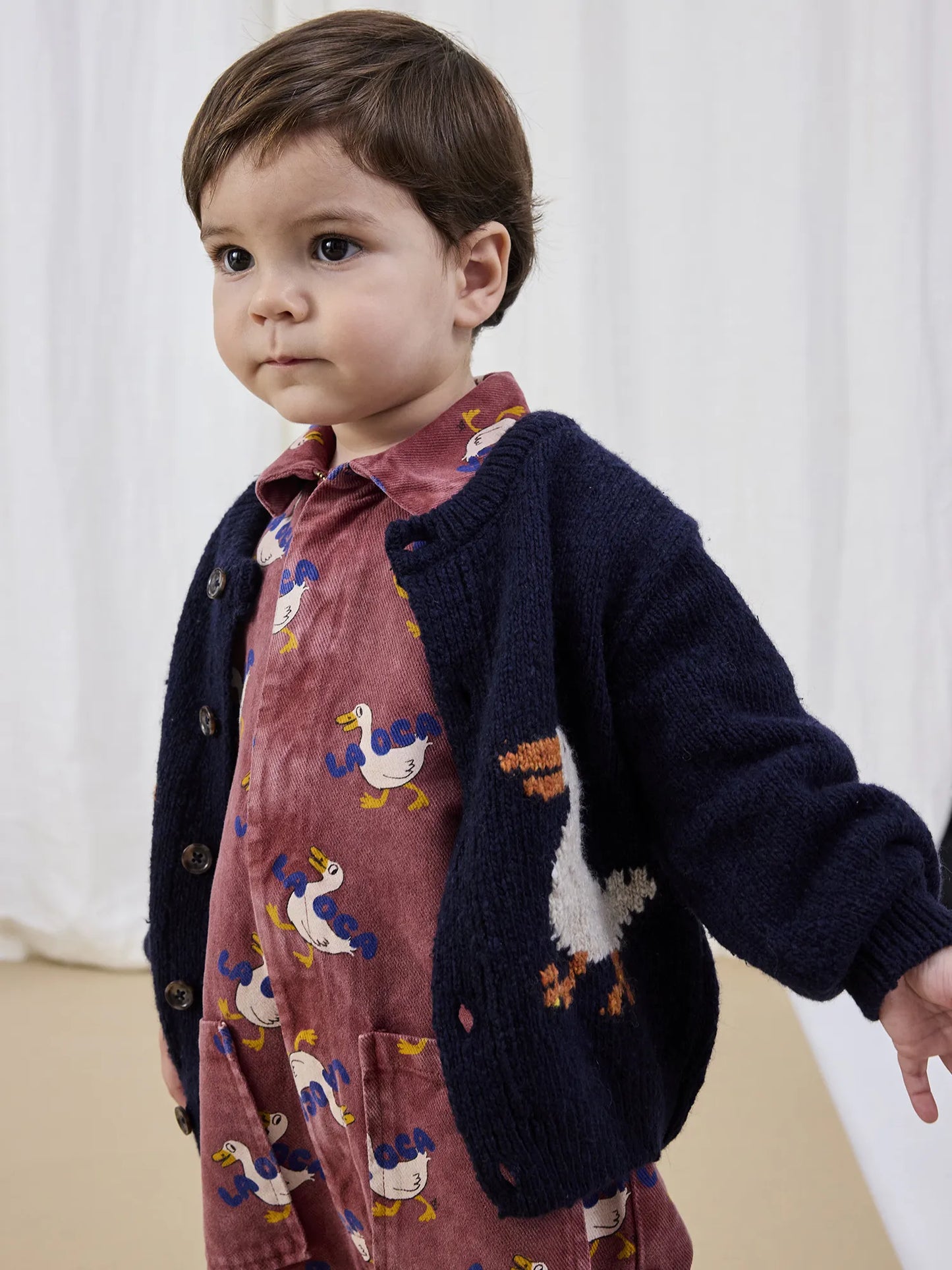 La Oca jacquard cardigan