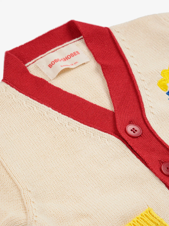Strickjacke Color Block Bobo Choo Choo