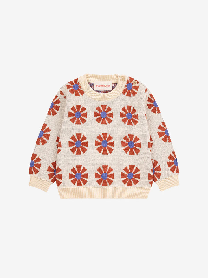 Kaleidoscope all over jacquard look