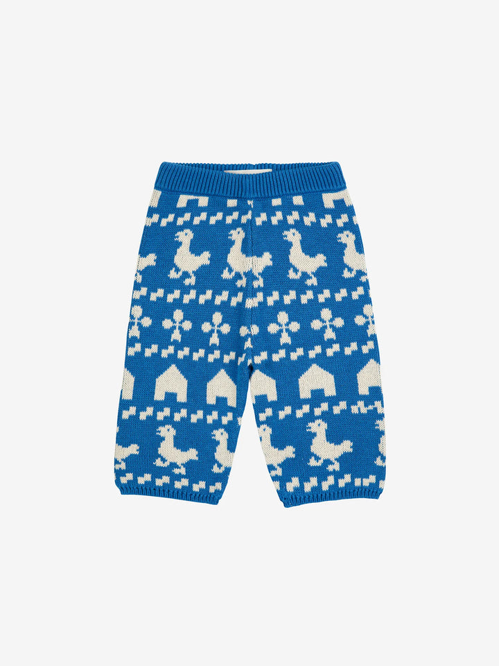 Farm all over knitted pants