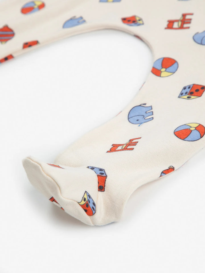 Toys all over collar T‑shirt look