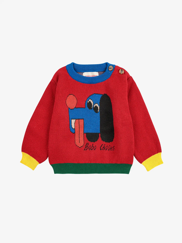 Doggy Mate jacquard jumper