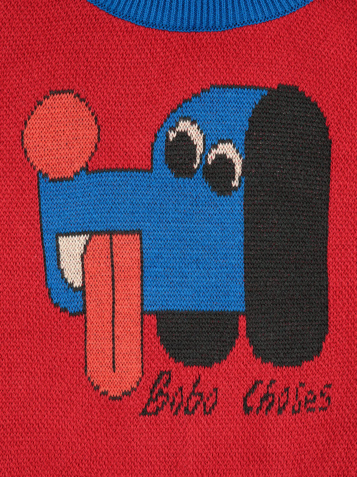 Doggy Mate jacquard jumper