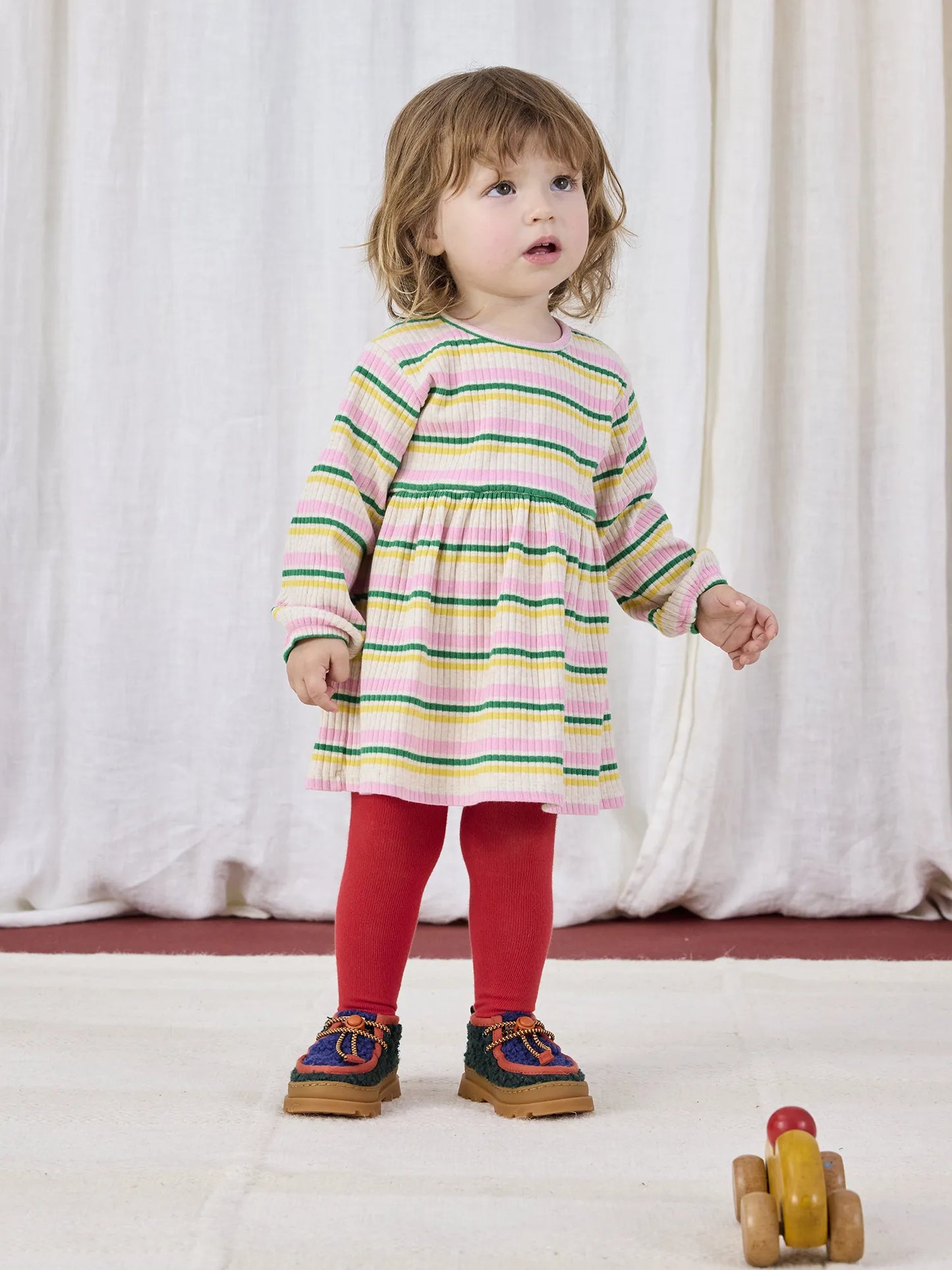Gestreiftes Kleid Bobo Choses