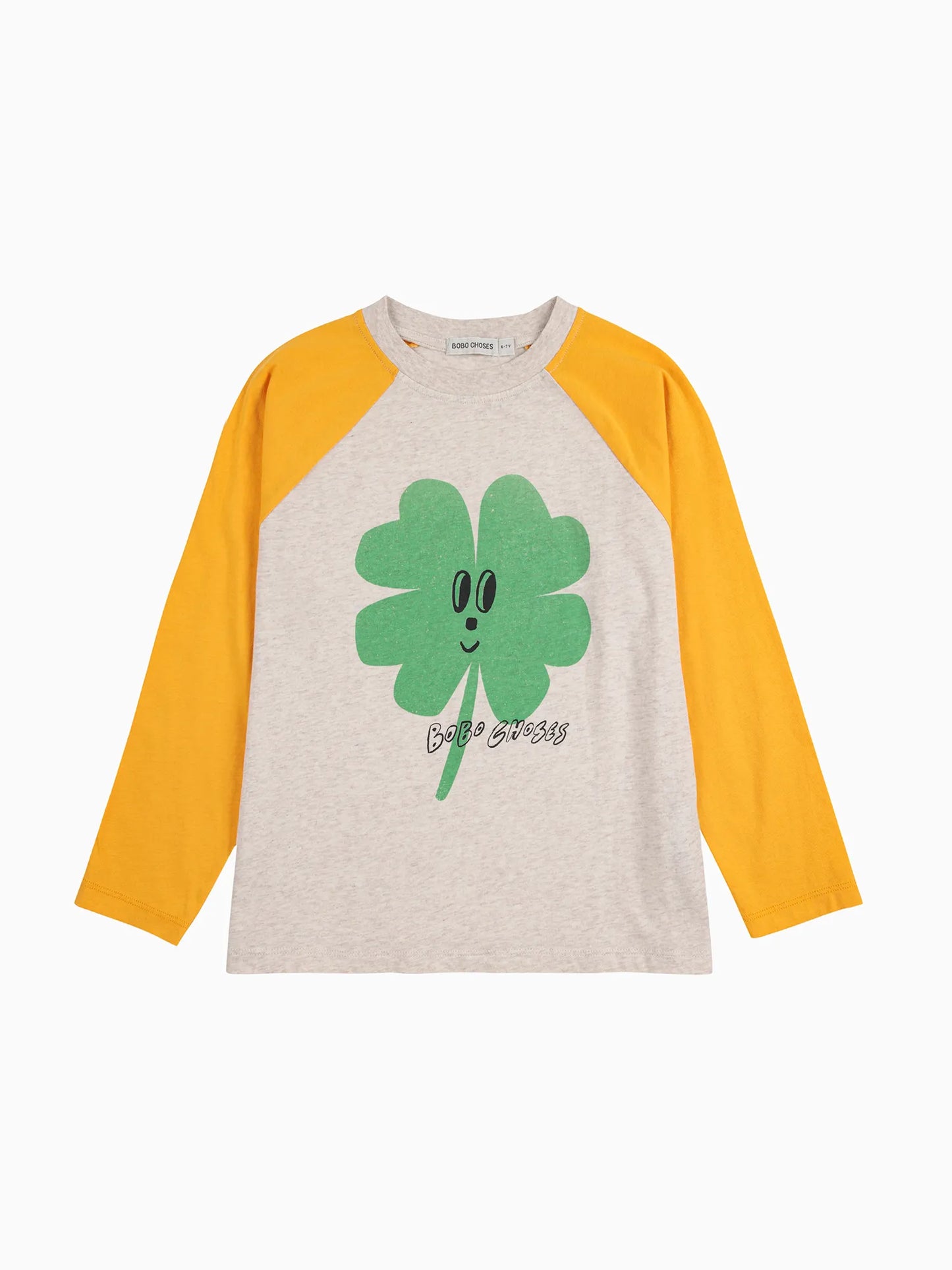 T-Shirt mit Raglanärmeln Lucky Clover