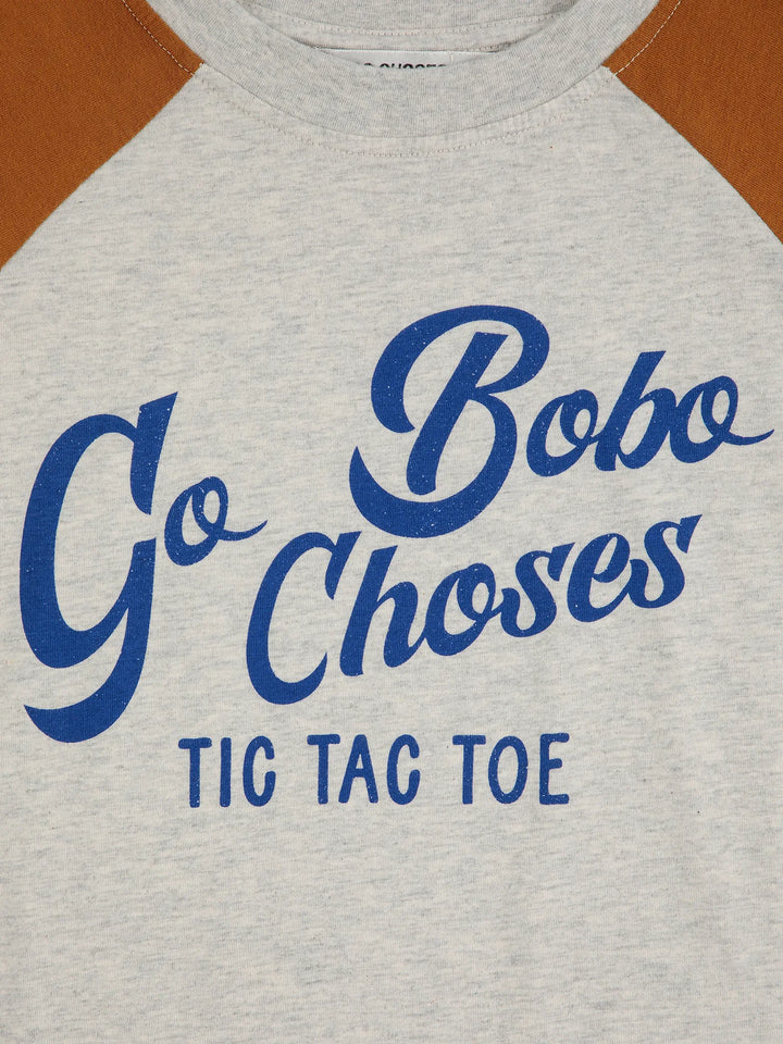Go Bobo ranglan sleeves T-shirt