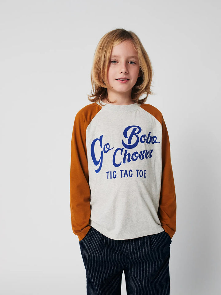 Go Bobo ranglan sleeves T-shirt