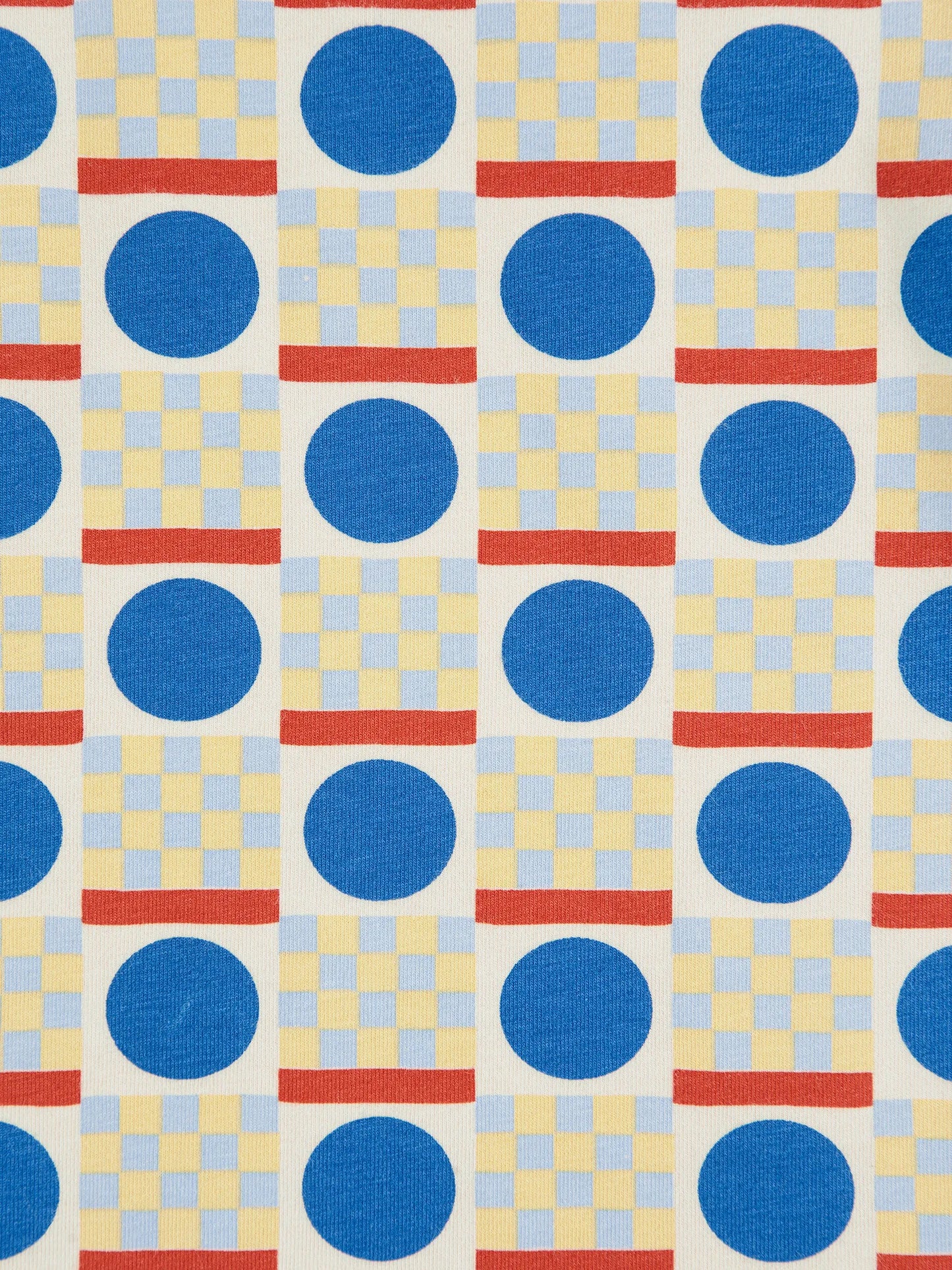 T-Shirt Geometric Scacs Allover