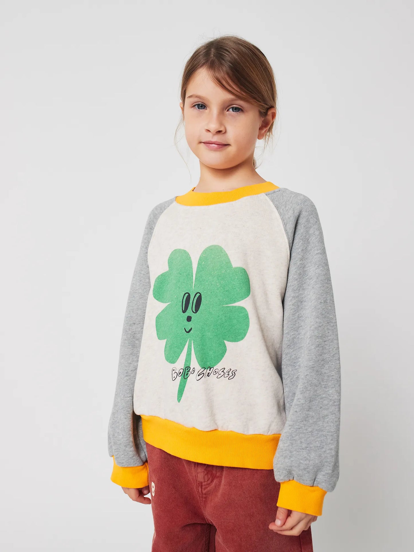 Raglan Sweatshirt Lucky Clover
