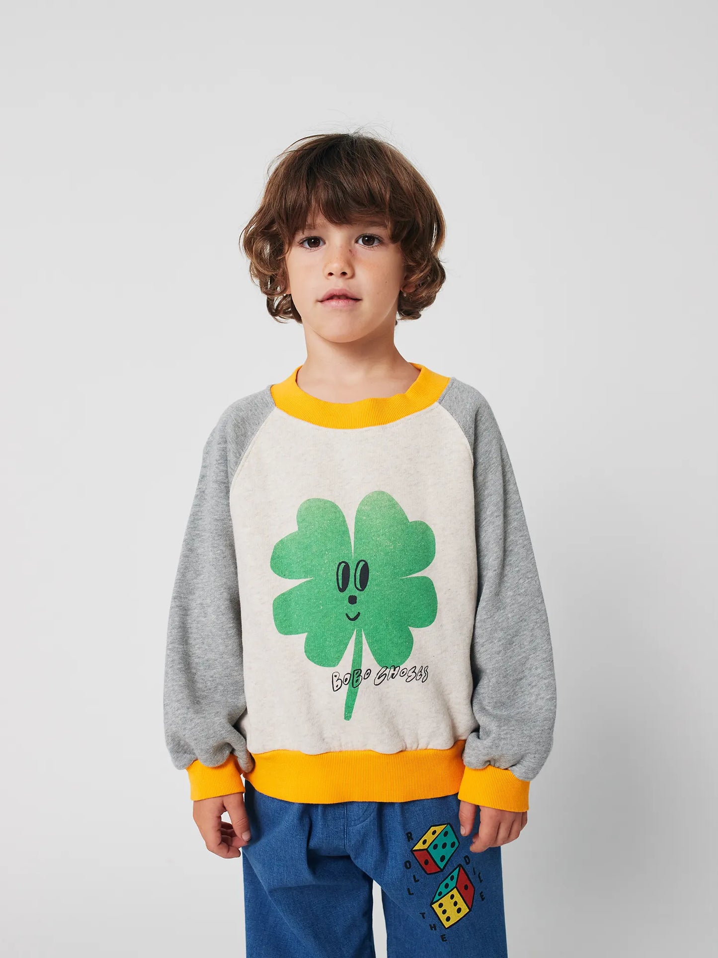 Raglan Sweatshirt Lucky Clover