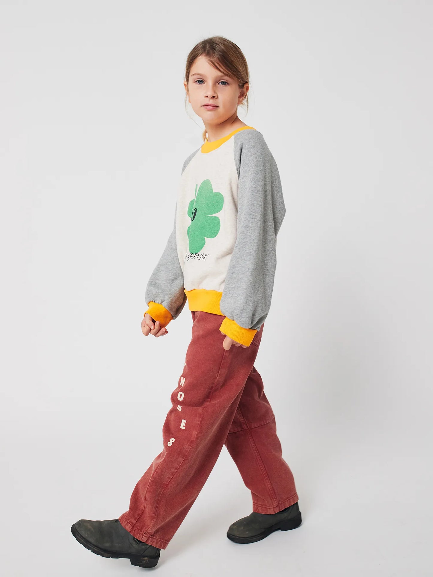Raglan Sweatshirt Lucky Clover