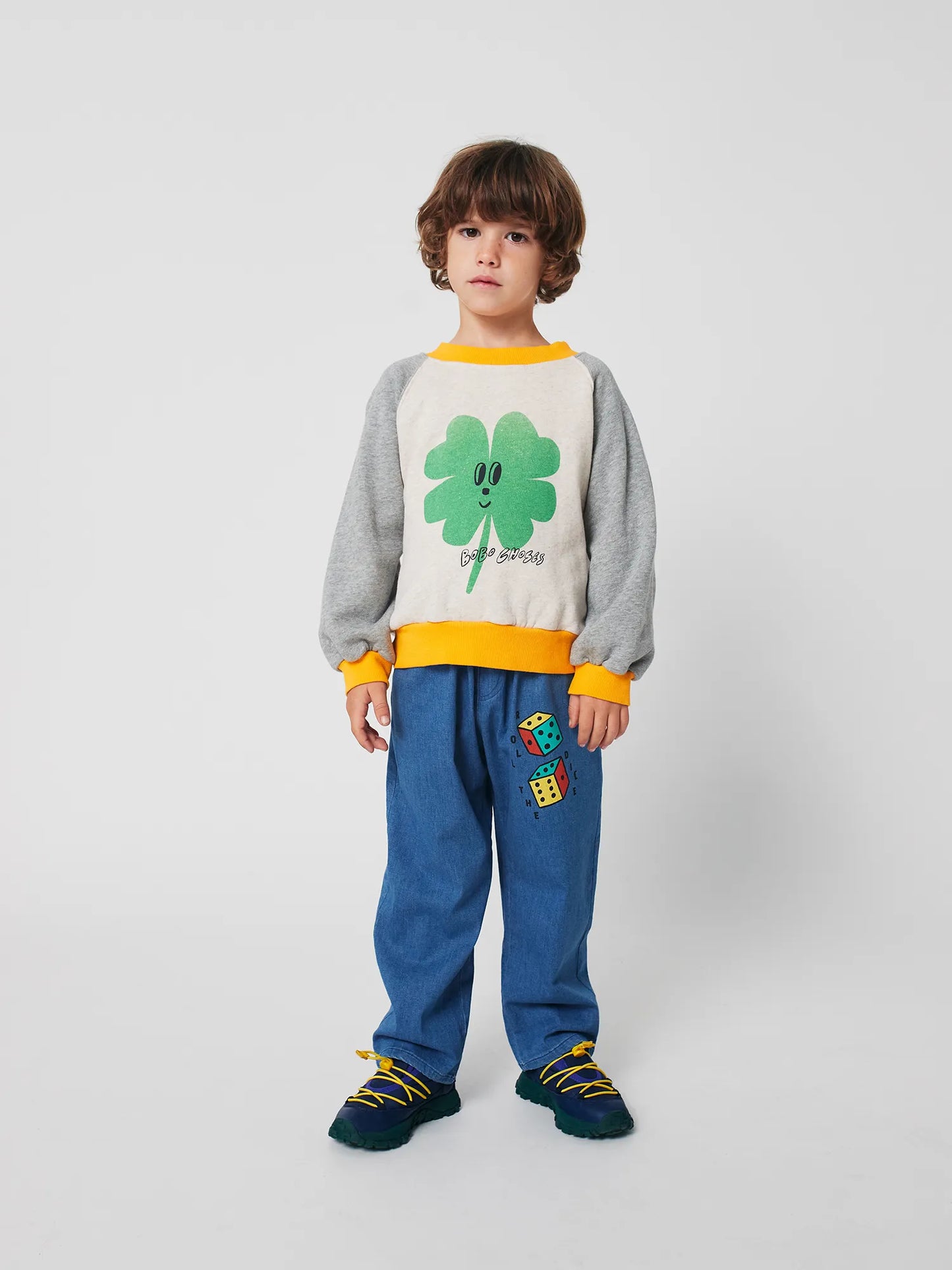 Raglan Sweatshirt Lucky Clover