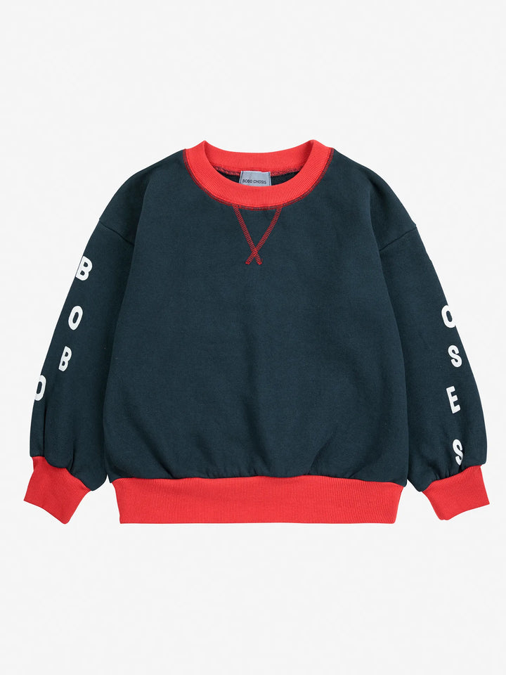 Bobo Choses color block sweatshirt