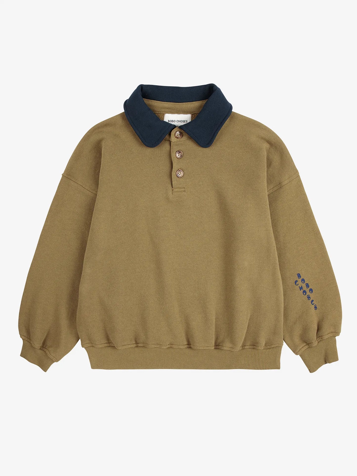 Sweatshirt Polokragen Bobo Choses