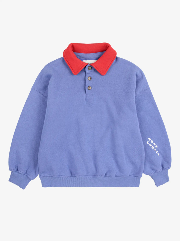 Sweatshirt Polokragen Bobo Choses