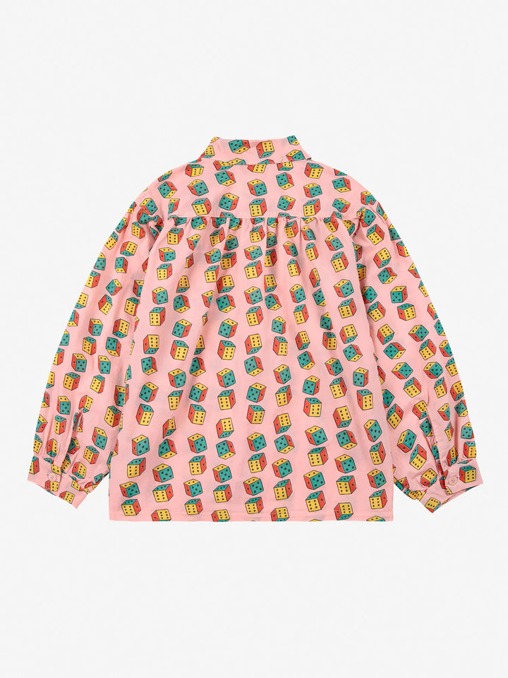 Dices all over blouse