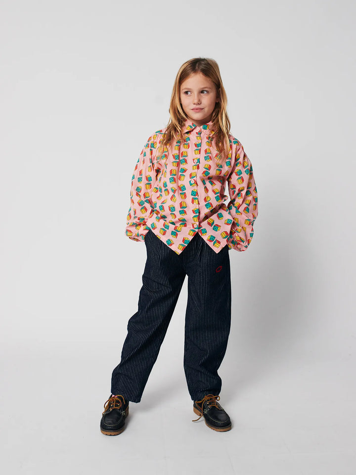 Dices all over blouse