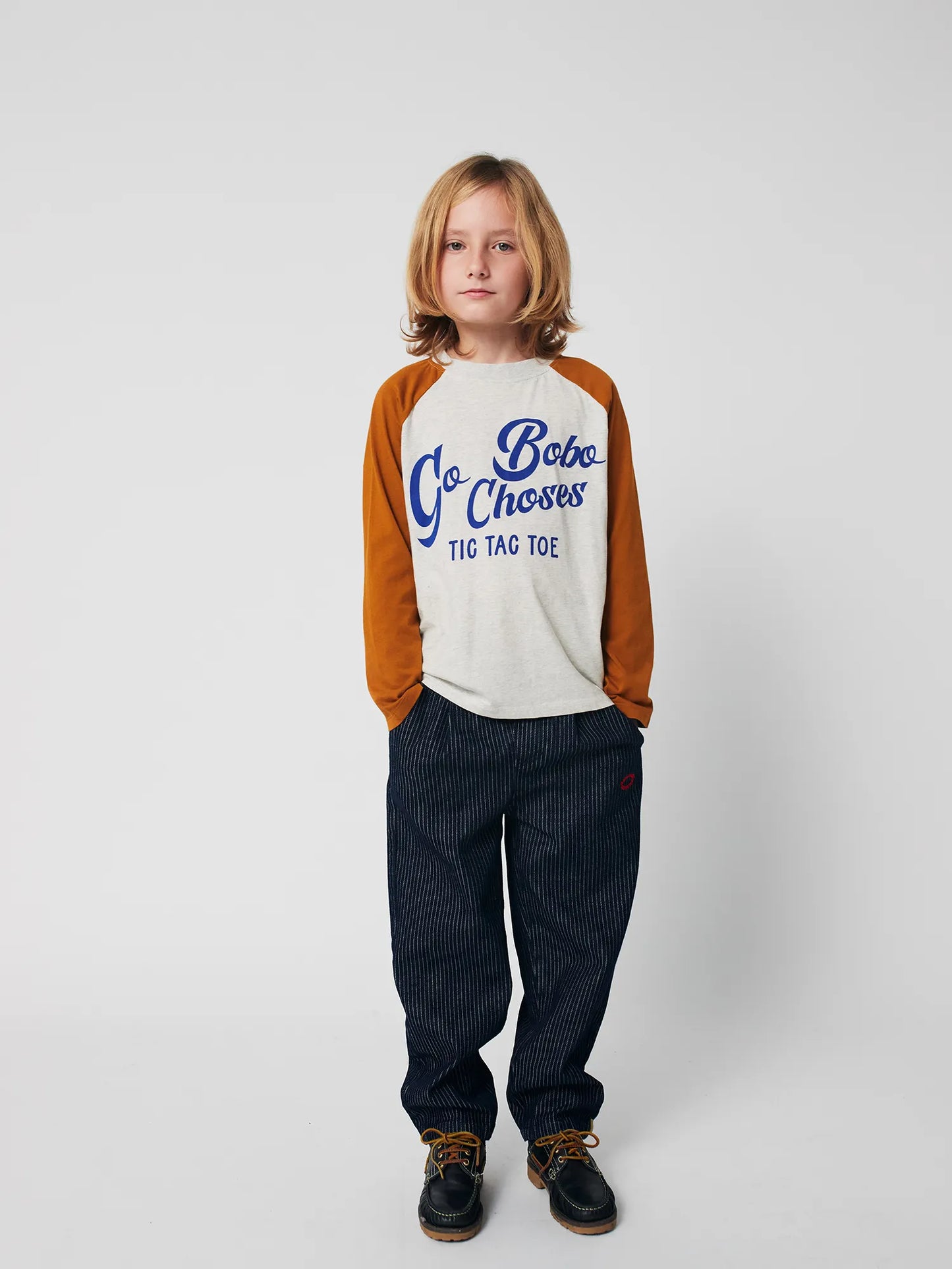 Tic Tac Toe denim pants