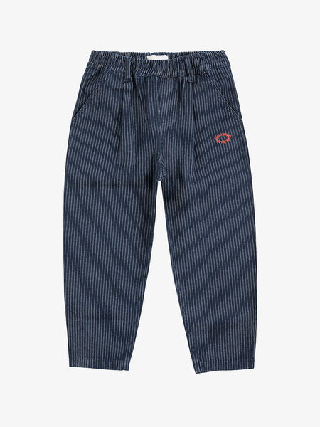 Tic Tac Toe denim pants for Children | Bobo Choses