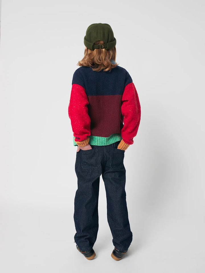 Tic Tac Toe denim pants