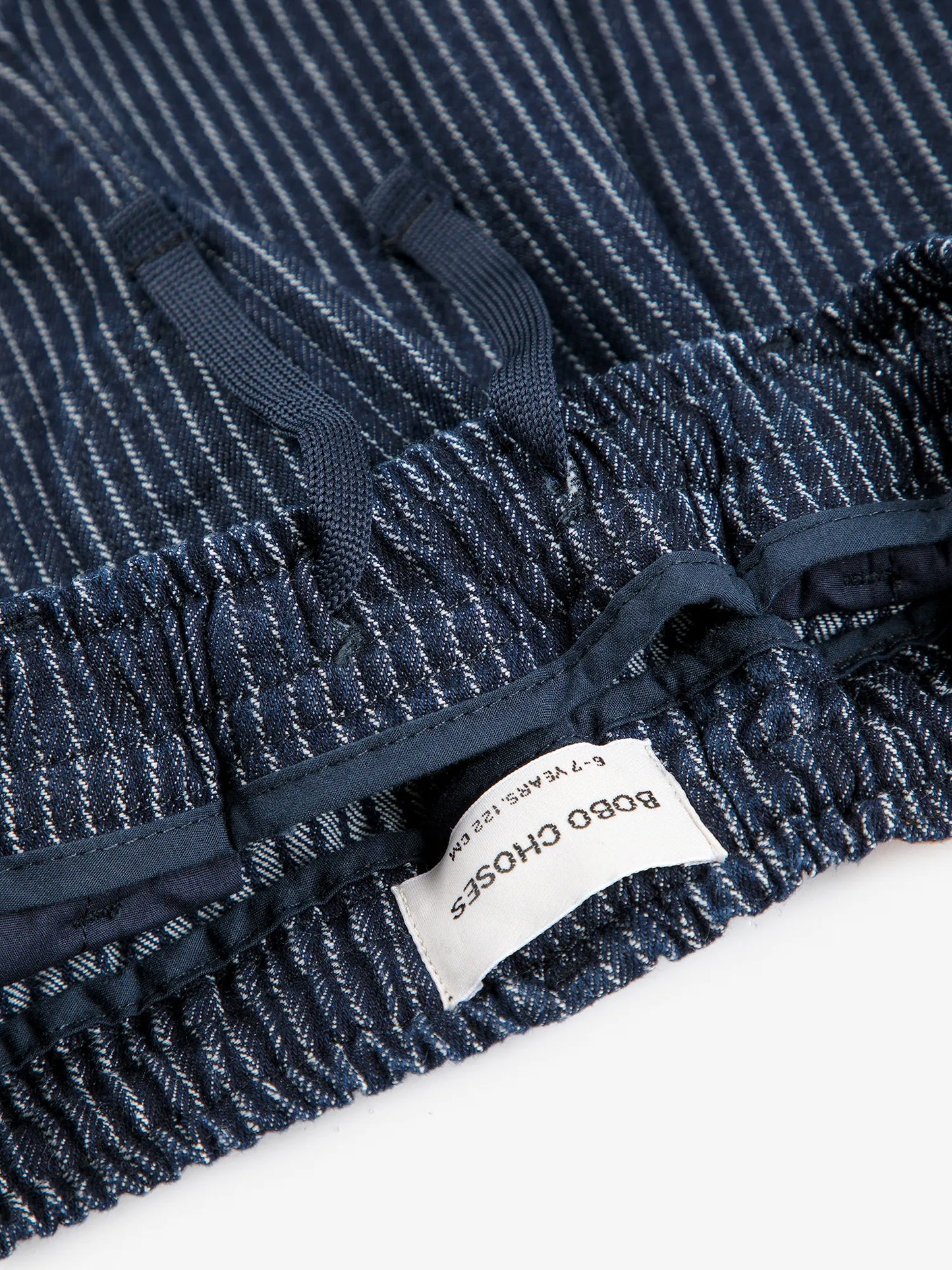 Tic Tac Toe denim pants look