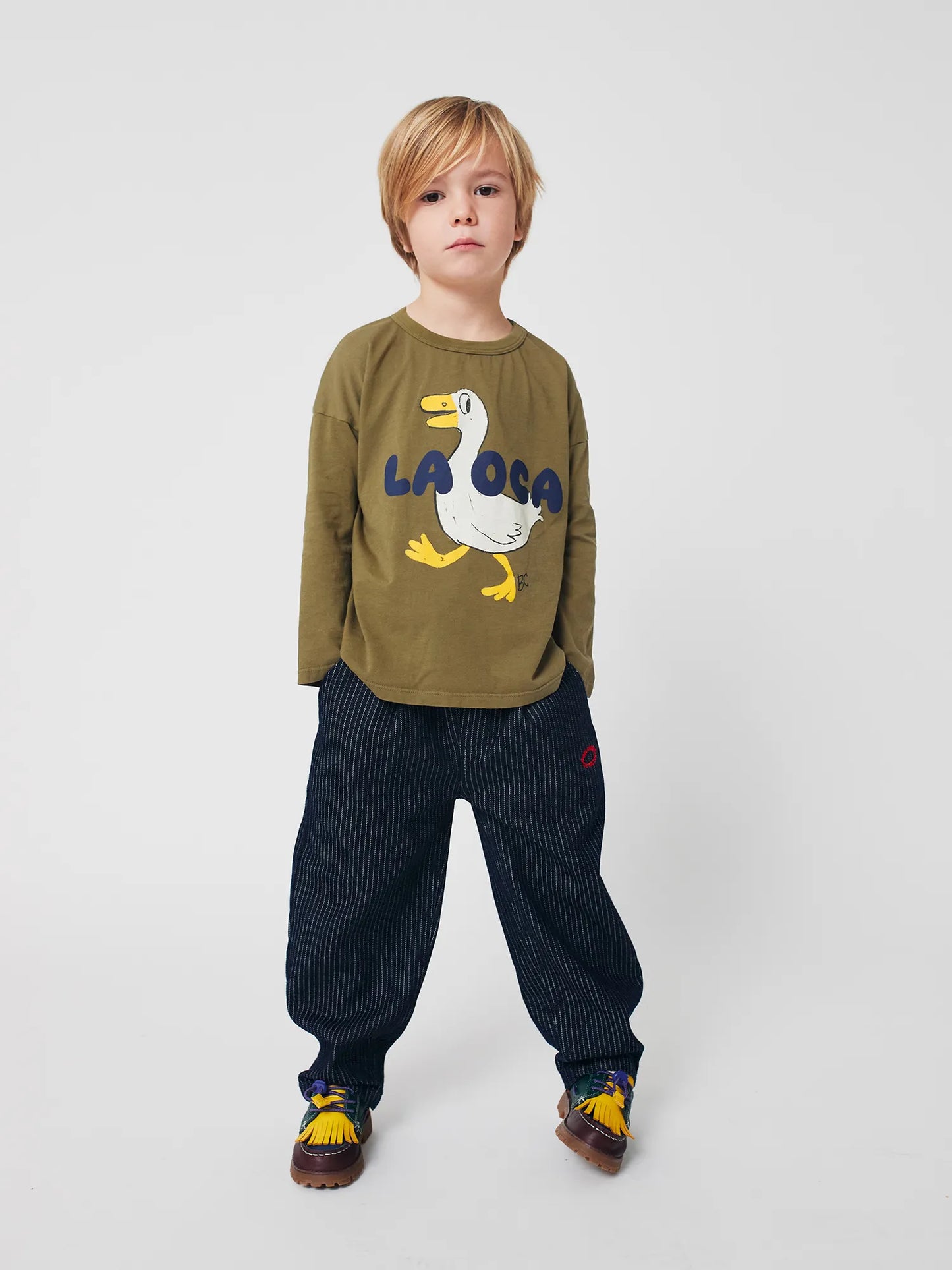 Tic Tac Toe denim pants