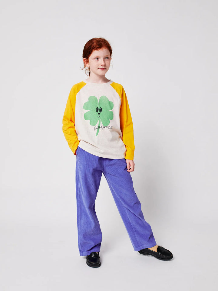 Bobo Choses lilac corduroy pants
