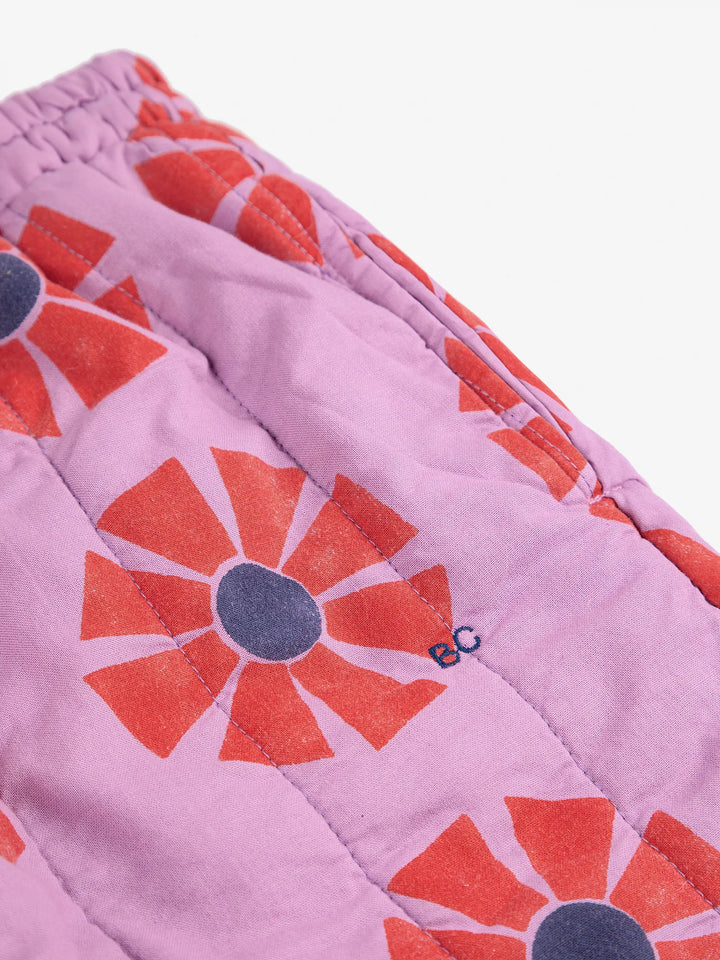 Kaleidoscope all over quilted pants