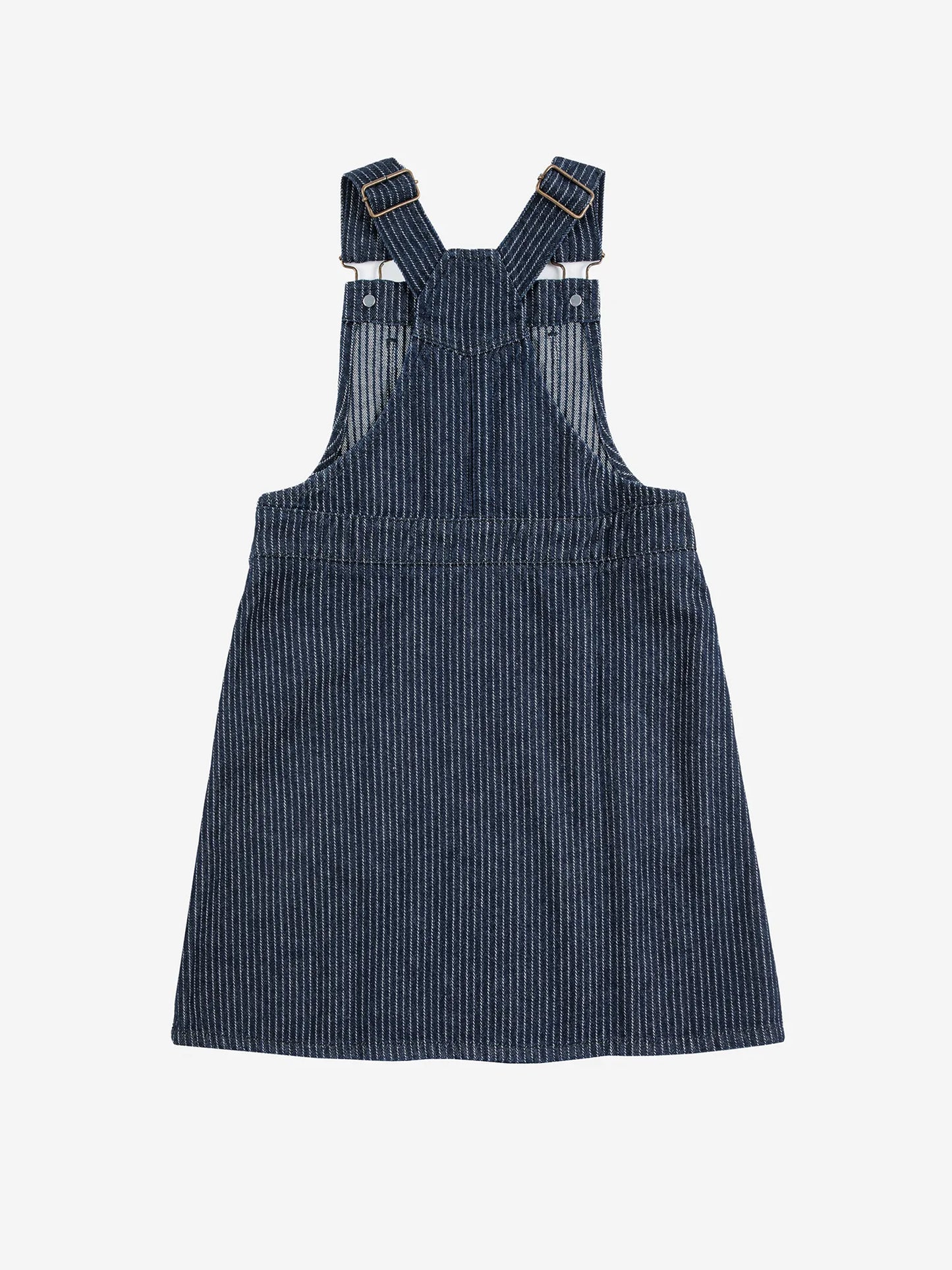 Tic Tac Toe denim dress look