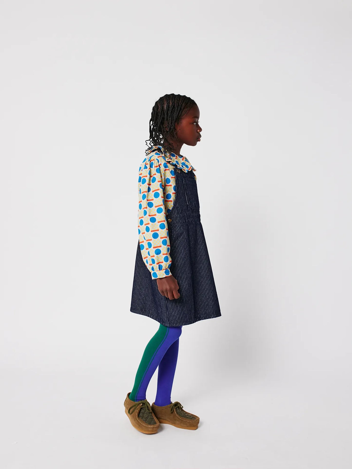 Tic Tac Toe denim dress