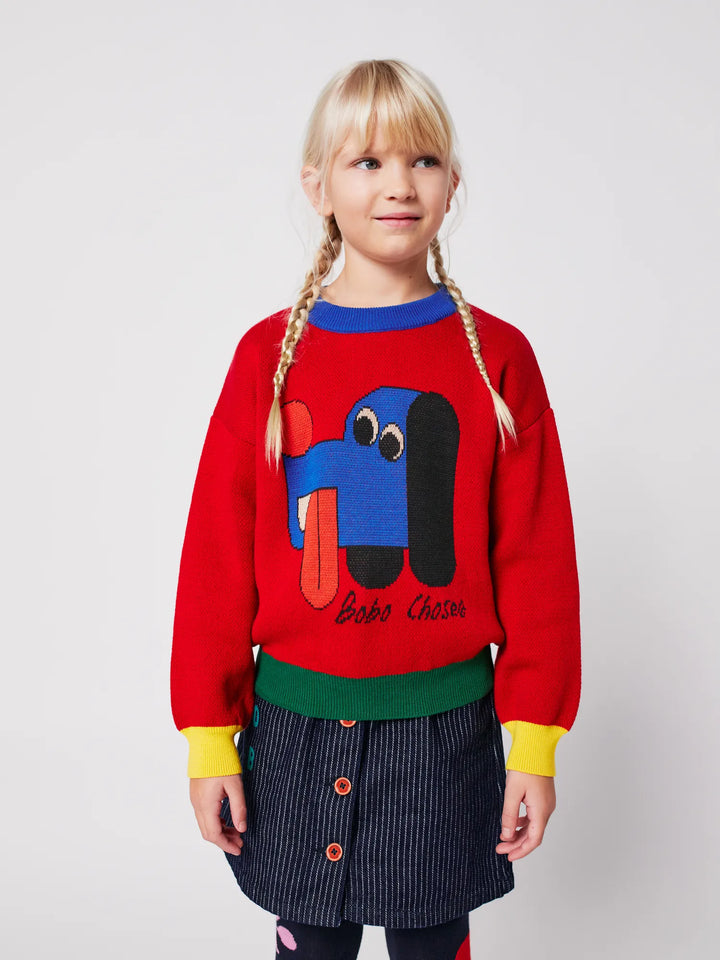 Doggy Mate jacquard jumper