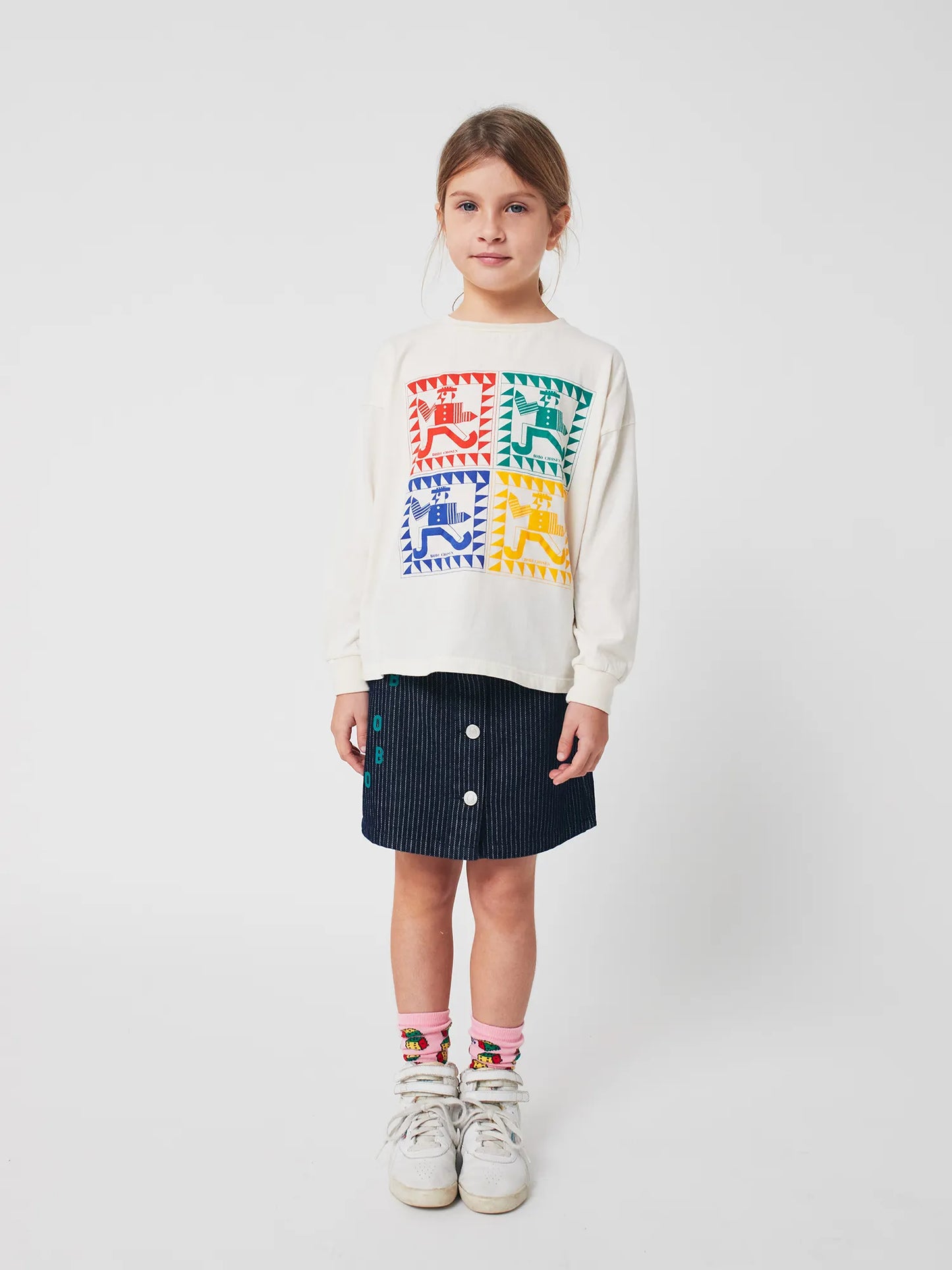 Bobo denim skirt