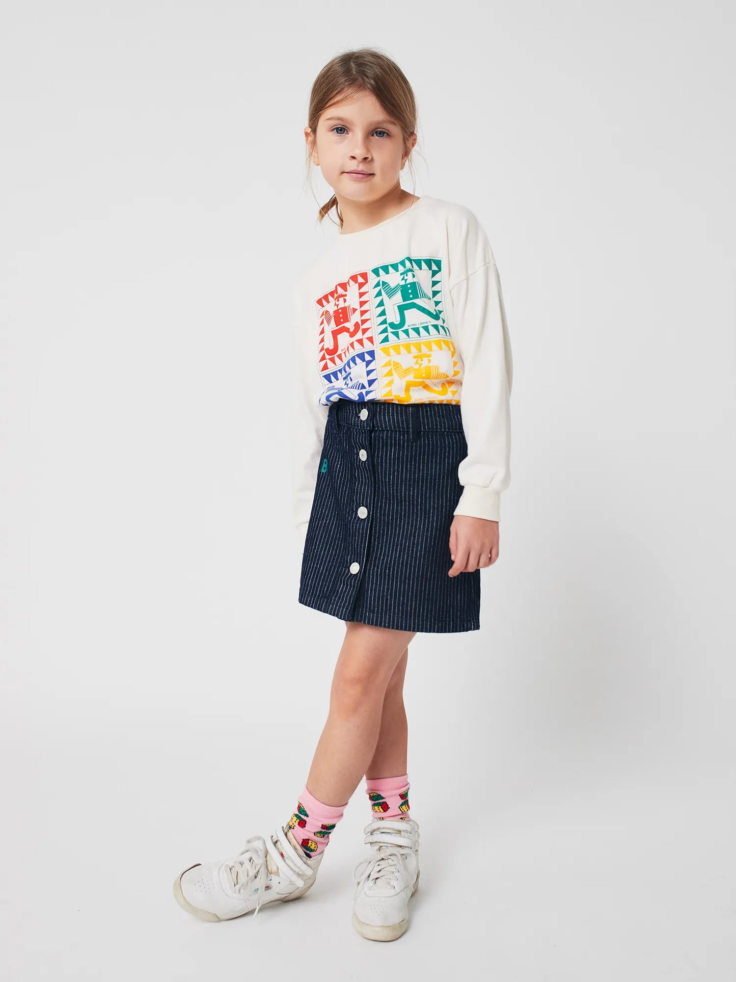 Bobo denim skirt