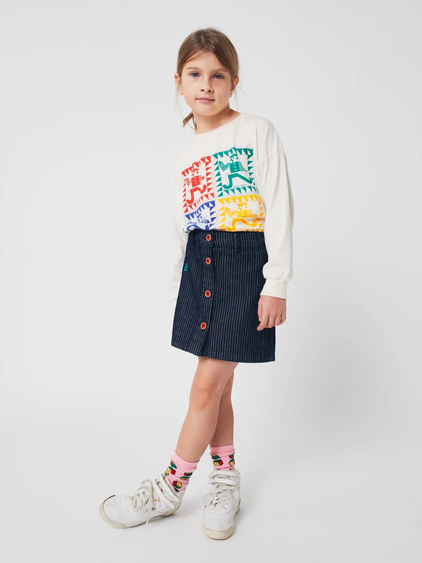 Bobo denim skirt