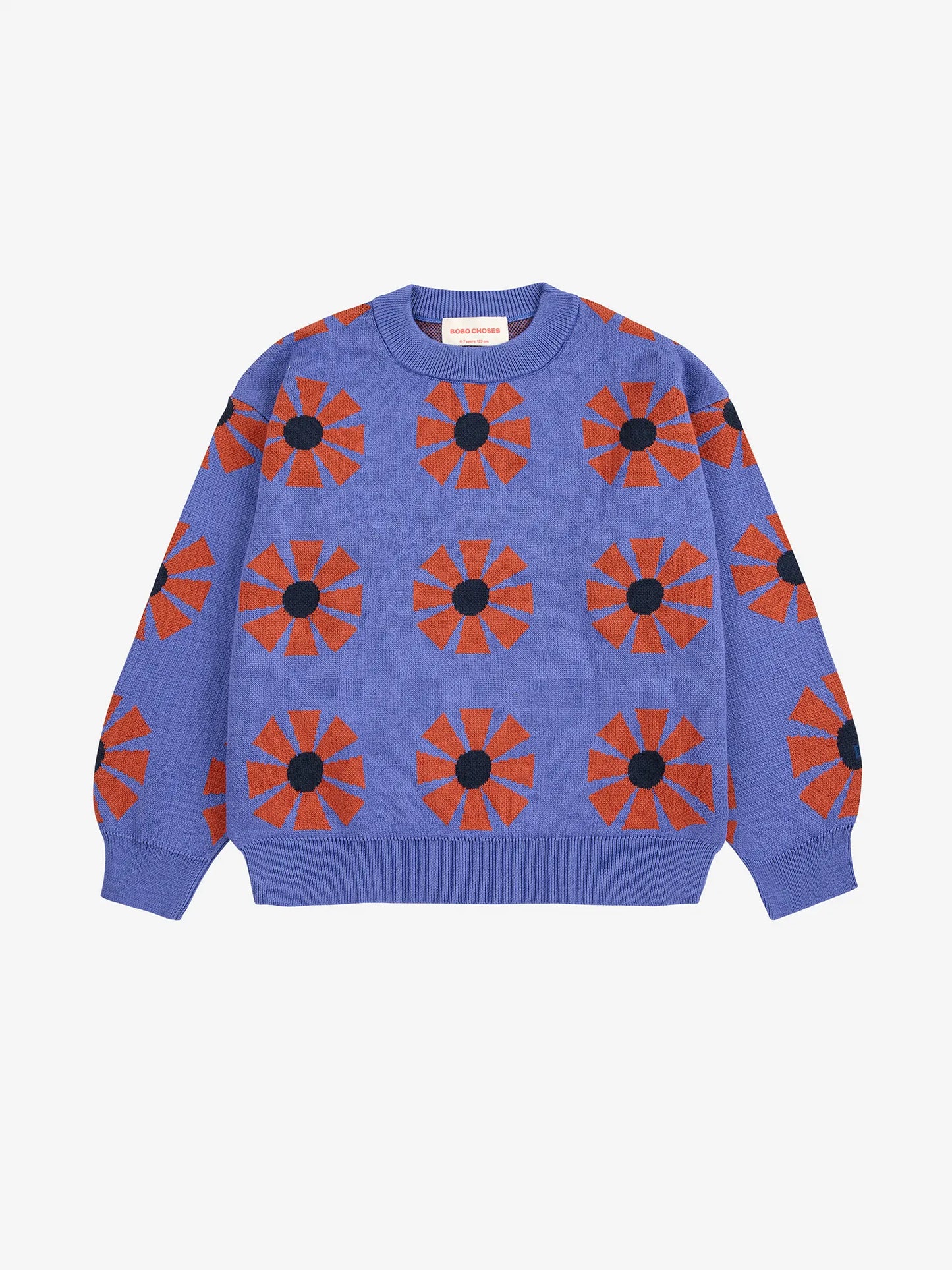 Pull en jacquard all-over Kaleidoscope