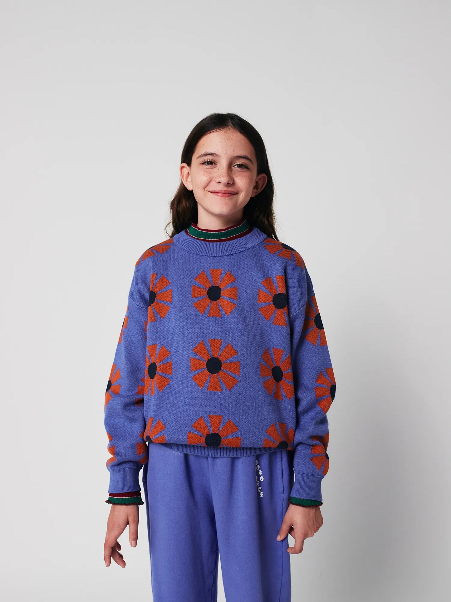 Pull en jacquard all-over Kaleidoscope