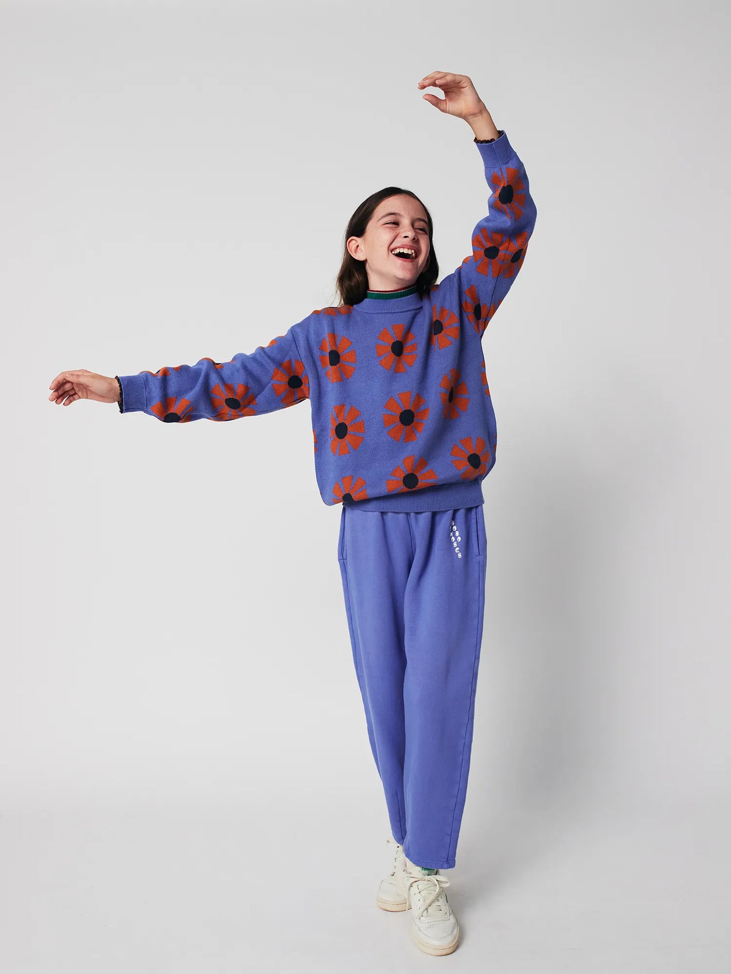 Pull en jacquard all-over Kaleidoscope