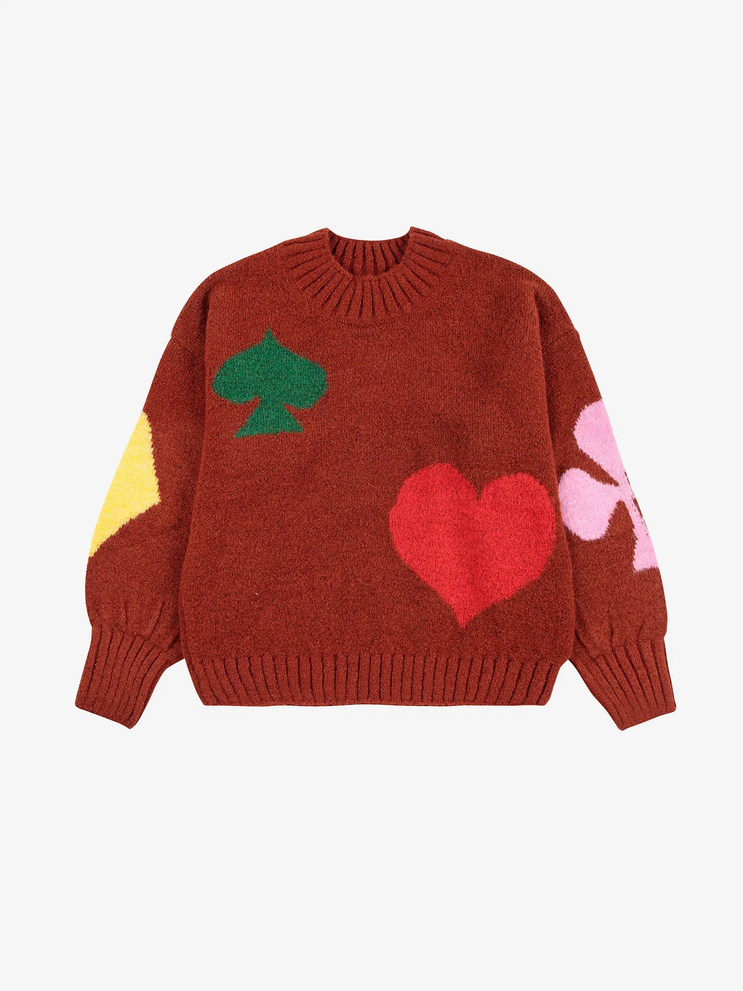 Bobo Joker jacquard turtle neck jumper
